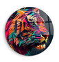 Wallity Cuadro decorativo de vidrio templado Multicolor (80 x 80 cm)